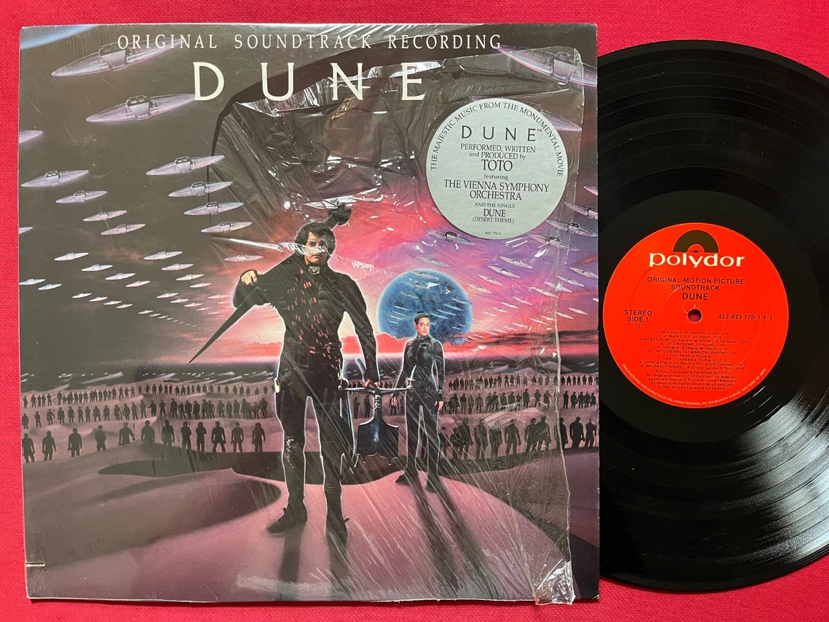 TOTO~DUNE~ORIG SOUNDTRACK LP (1984) SHRINK HYPE VG+/EX POLYDOR 823