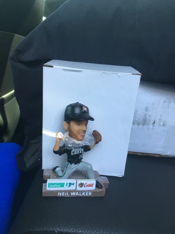 Pirates Altoona Curve Neil Walker  Mini Bobblehead SGA 8/25/18 Cover