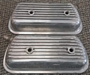 Air cooled Volkswagen 1600 Valve Covers Vintage VW Beetle Karmaghia - Picture 1 of 4