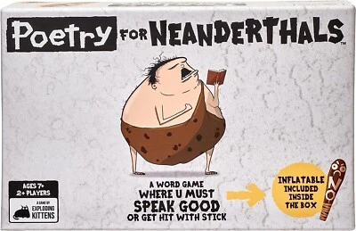 new Poetry for Neanderthals by Exploding Kittens A Family Card Game For Adults - Image 1 of 4