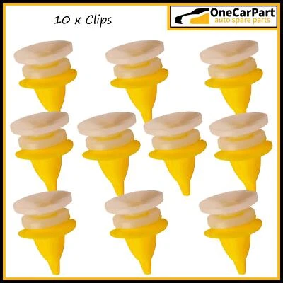 Clip de moldura de puerta x10 para Renault & GT Clio Laguna Scenic Master Twingo Citroen GT Foto 1 de 4