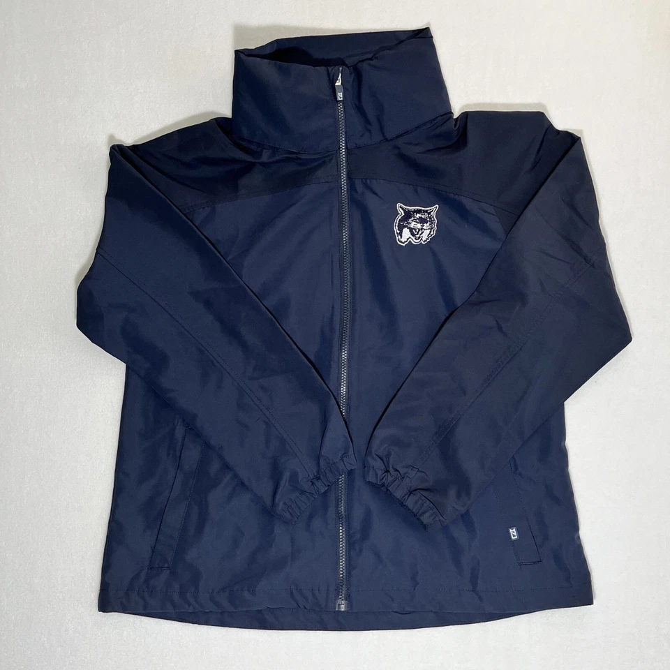 Chaqueta Evoke Cutter and Buck New Hampshire Wildcats para mujer grande azul marino nueva Foto 1 de 4