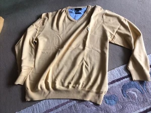 Gelber Fynch-Hatton Pullover Gr. xxl Herren Premium Cotton - Weiche Qualität - Bild 1 von 5