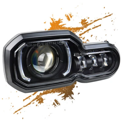 Conjunto de faros delanteros LED DRL moto para F800GS/F800GS ADV/F700GS/F650GS Foto 1 de 4