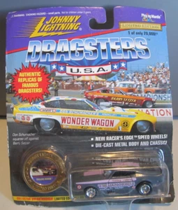 1996 Johnny Lightning Dragsters USA Trojan Horse Ford Mustang Funny Car Series 2 - Picture 1 of 6