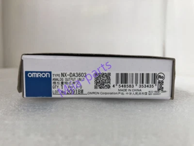 NX-DA3603 Omron New In Box NX DA3603 Analog Output PLC Module Free DHL or FedEx - Image 1 of 4