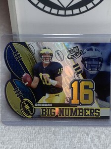 2004 Press Pass Big Numbers Collectors Series John Navarre #BN16 Rookie RC