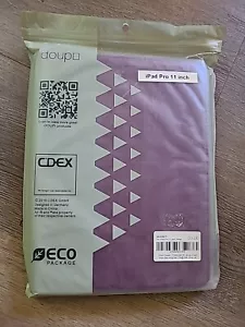 New Duopo Eco Package Ipad Pro 11 Inch Violet Purple Case Protective Cover - Picture 1 of 5