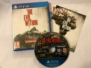 SONY PLAYSTATION 4 PS4 GAME THE EVIL WITHIN +BOX & INSTRUCTIONS COMPLETE PAL - Picture 1 of 1