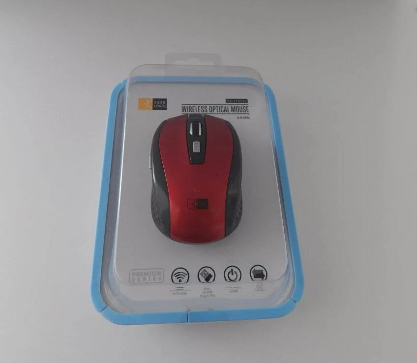 Case Logic Universal Premium Series Wireless Optical Mouse 2.4 GHz 1 Piece New - Image 1 of 1