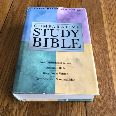 Comparative Study Bible Hardcover Joyce Meyer Ministries - Image 1 of 4