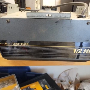 sears chamberlain chain drive garage door opener motor head craftsman for parts - Picture 1 of 3