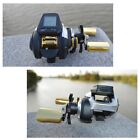 Professional Fishing Baitcasting Reel with Built In Rechargeable Battery