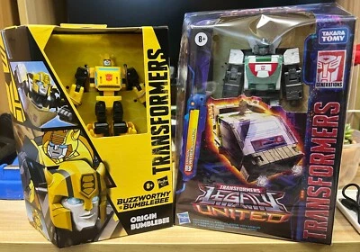 Hasbro Transformers Origin 2 Pack: Wheeljack & Bumblebee Origins TFs MISB - Image 1 of 4