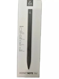 Adonit Note+ Plus Stylus (charger included)+Palm Rejection, Pressure Sensitivity - Picture 1 of 3