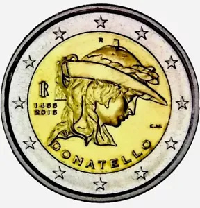 ITALIA 2016.MONEDA 2 EUROS. CONMEMORATIVA DONATELLO.Sin Circular. - Imagen 1 de 1