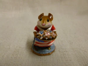 Wee Forest Folk Sugar and Spice Fourth of July Special M-246 Retired  - Picture 1 of 2