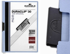25 Pièce Durable Dossier à Pince Duraclip 30, Films Rigides, À 30 Feuille En - Afbeelding 1 van 8