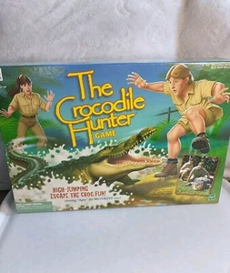 Der Krokodiljäger Spiel Steve Irwin Brettspiel 1999 -funktionstüchtig- Milton Bradley - Bild 1 von 10