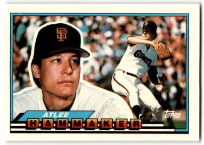 1989 Topps Big #21 Atlee Hammaker NM Near Mint Giants ID:43819 - Image 1 of 2