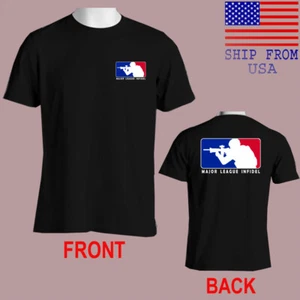 MLI Major League Infidel Men's Black Size S-5XL - Picture 1 of 1