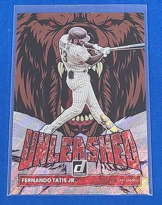 2022  Donruss Unleashed Rapture #UL-1 Fernando Tatis Jr. Baseball Card M4 - Image 1 of 2