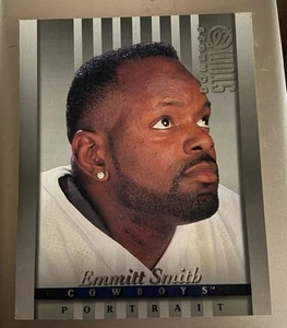 1997 Donruss Studio Football Emmitt Smith foto 8 x 10 (Dallas Cowboys) - Foto 1 di 1