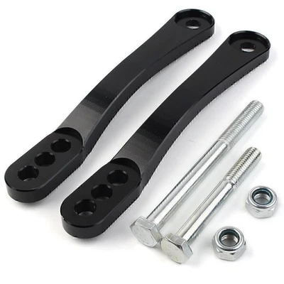 1set Rear Suspension Lowering Link Kit For KAWASAKI Ninja ZX-14R ZZR1400 06-22 Foto 1 de 4