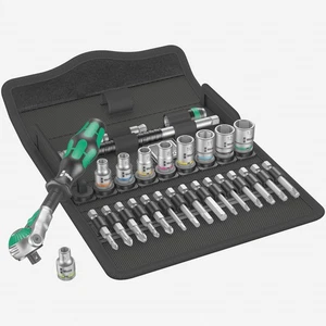 Wera 004016 Zyklop Speed Ratchet 1/4" Drive Metric Set - Picture 1 of 1