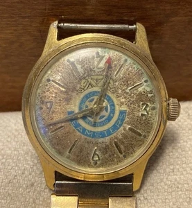 Reliance Armbanduhr Vintage Herren 17J Teile oder Reparatur Teamsters Zifferblatt Frankreich - Bild 1 von 6