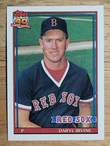 1991 Topps #189 Daryl Irvine RC - Picture 1 of 2