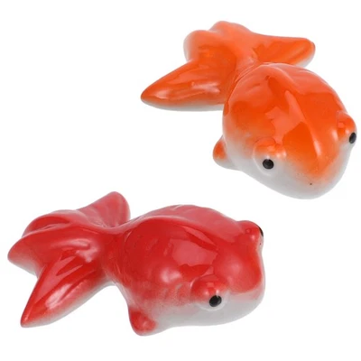  Künstliche Goldfische Schwimmende Fischdekoration Koi -Fischfiguren - Bild 1 von 4