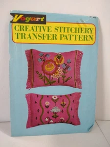 Vogart Creative Stitchery Transfermuster Floral CREWEL Design 4006 - Bild 1 von 4