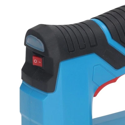 Schnurloses Tacker-Set blau tragbar für den Haushalt für Polstermöbel - Bild 1 von 4