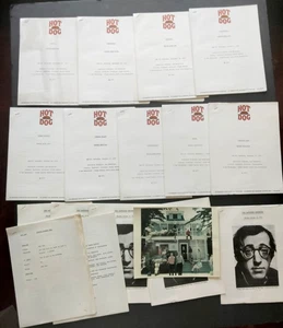 1970 NBC SATURDAY MORNING SHOW HOT DOG Scripts (9), Cast Group Pic Rare Find - Bild 1 von 18