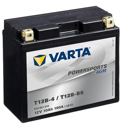 Battery for Bimota DB10 1100 RE BIM 15 VARTA T12B-BS / YT12B-BS AGM Enclosed - Image 1 of 3