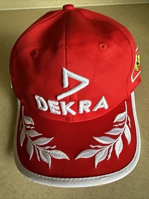 Dekra F1 Ferrari Cap Michael Schumacher 1996 Mütze Basecap Rot - Bild 1 von 4