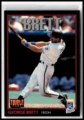 1993 Triple Play #214 George Brett - Image 1 of 2