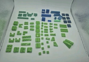 Unbranded Blocks All Sizes Blue/Green 83 PCs - Bild 1 von 7