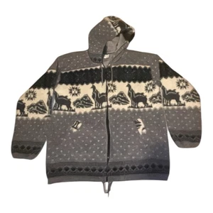 ARTISANA TUNTAQUIMBA Handmade Alpaka Wolle Pullover Damen Large - Bild 1 von 9