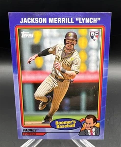2024 Topps X Chris Berman Boomers Baseball Jackson Merrill Spitzname RC #16 SP - Bild 1 von 4