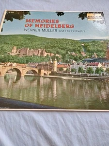 Werner Muller & Orchestra Memories of Heidelberg by Decca Records 33rpm VINYL LP - Imagen 1 de 8