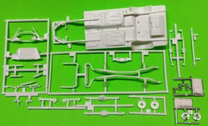 1967 Ford Mustang GT 1/25 Frame Chassis Axle Rear End Chrome Disc Brakes AMT - Picture 1 of 10