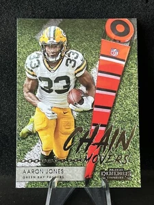 Aaron Jones GB Packers 2021 Panini Contenders Chain Movers Green #CM-AJO Card - Picture 1 of 1
