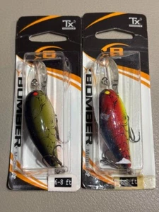 Bomber Lure Set Model A B06A 6-8ft Crankbait  so - Picture 1 of 2