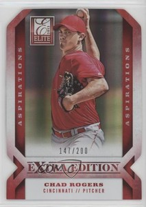 2013 Panini Elite Extra Edition Aspirations Die-Cut /200 Chad Rogers #72