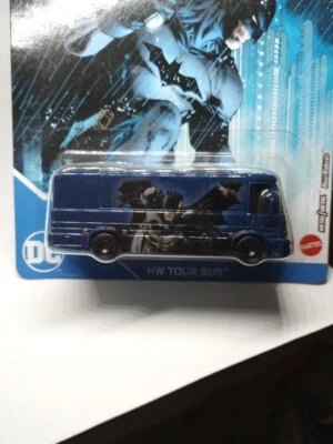 HW 旅游巴士蝙蝠侠高级风火轮 * 流行文化 * 全新带盒 1: 64 比例 — 第 1/3 张图片
