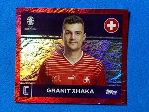 Topps Euro 2024 Swiss Edition Red Border SUI2 Granit Xhaka (Schweiz)🔴 - Bild 1 von 1