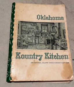 Vintage Regional Cookbook Oklahoma Kountry Kitchen 1978 - Picture 1 of 5