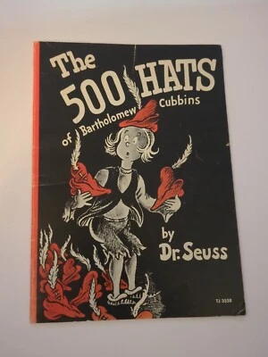 Dr. Seuss The 500 Hats of Bartholomew Cubbins, Vintage 1966 Paperback Scholastic - Image 1 of 4